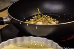 Ausbacken / Пържене на цветовете