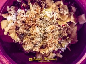 Sauerkraut und Reis