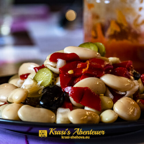 Bohnensalat / Riesenbohnensalat / Dicke Bohnen Salat